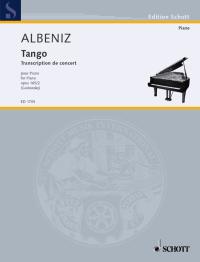 Albeniz Tango (espana Op165) Ed Godowsky Sheet Music Songbook