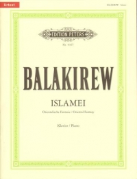 Balakirev Islamei Oriental Fantasy Piano Sheet Music Songbook
