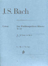 Bach Well Tempered Clavier Pt2 With Fingering Sheet Music Songbook