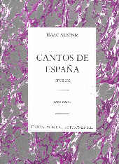 Albeniz Cantos De Espana Op 232 Complete Sheet Music Songbook