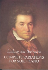 Beethoven Complete Variations Piano Sheet Music Songbook