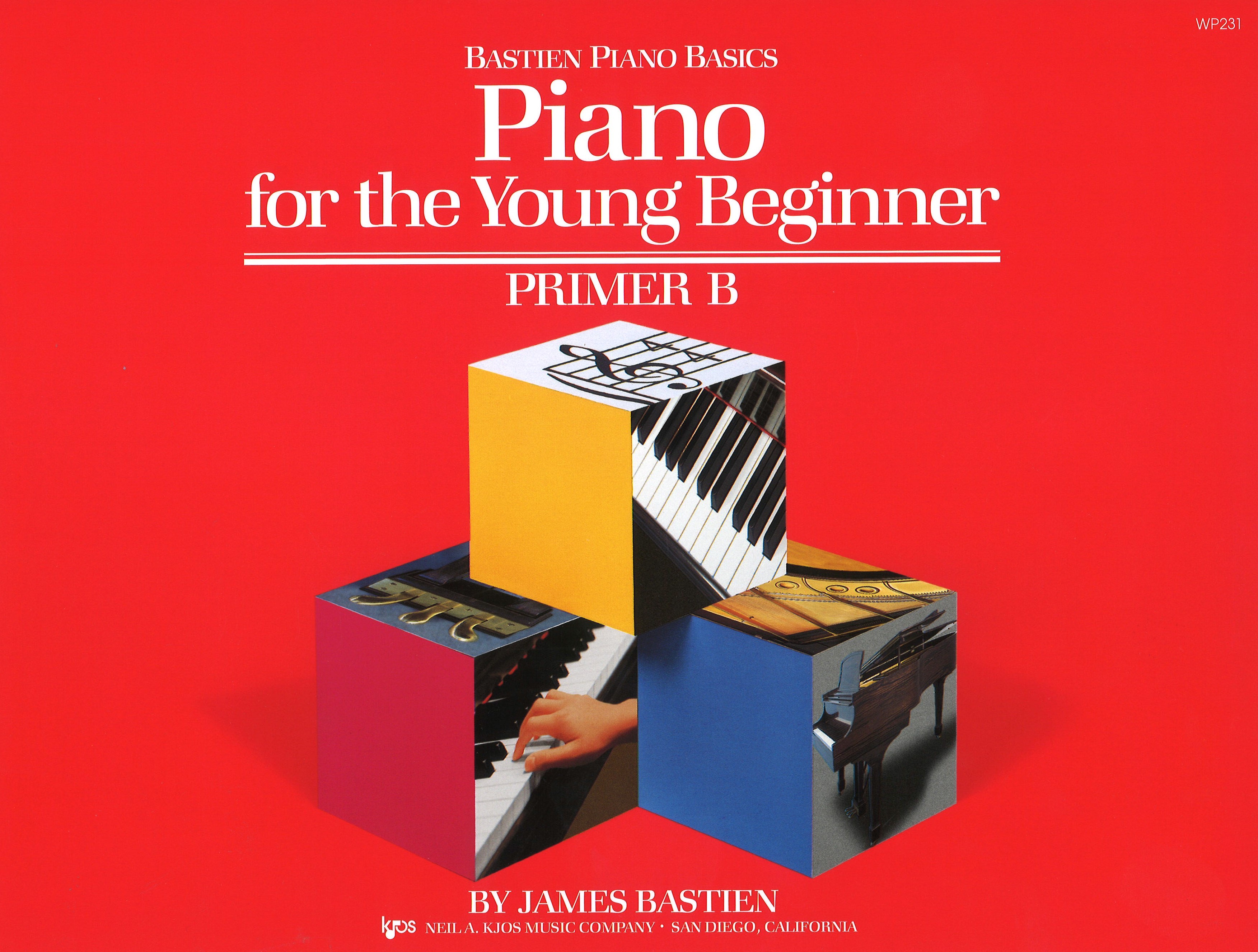 Bastien Piano Basics Piano Young Beginner Primerb Sheet Music Songbook