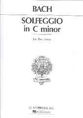 Bach Cpe Solfeggio Cmin Oesterle Piano Sheet Music Songbook