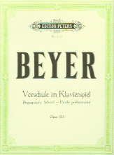 Beyer Preparatory Method Op101 Piano Sheet Music Songbook