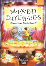 Mixed Doubles Hall Piano Time Duets 2 Sheet Music Songbook