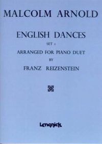 Arnold English Dances Set 1 Piano Duet Sheet Music Songbook
