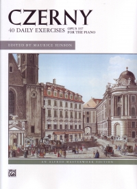 Czerny 40 Daily Exercises Piano Sheet Music Songbook