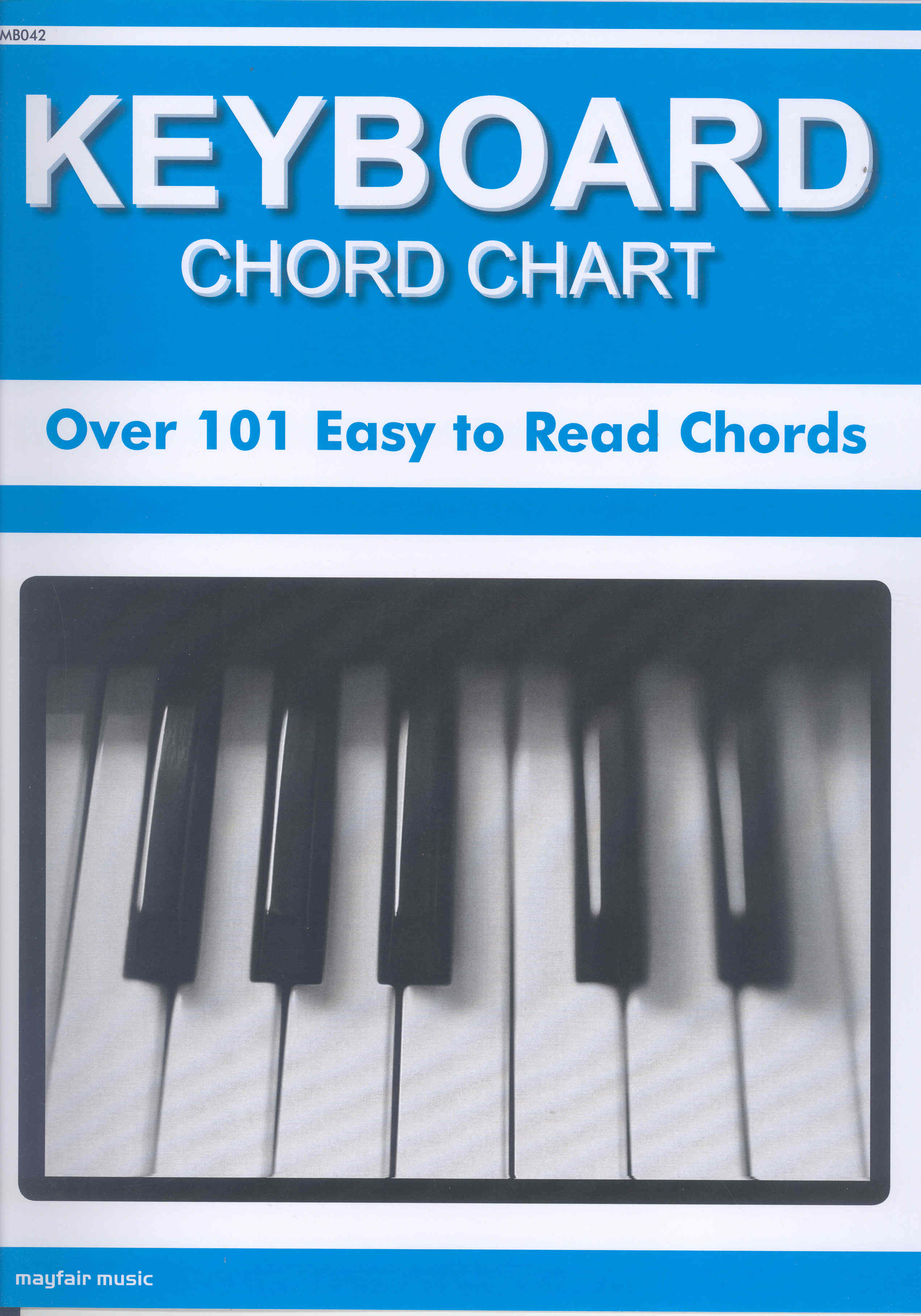 Keyboard Chord Chartmcleanpiano Sheet Music Songbook