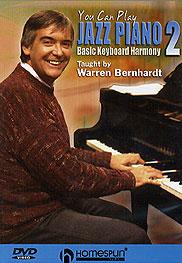 You Can Play Jazz Piano 2 Keyboard Harmony Dvd Sheet Music Songbook