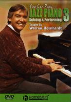 You Can Play Jazz Piano 3 Soloing/performing Dvd Sheet Music Songbook