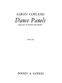 Copland Dance Panels (ballet In Seven Sections) Sheet Music Songbook