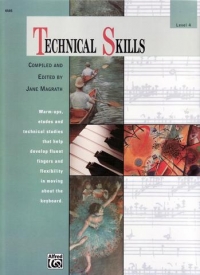 Alfred Technical Skills Level 4 Piano Sheet Music Songbook