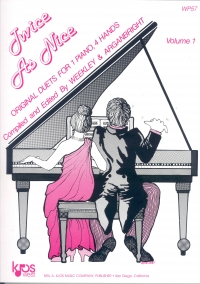 Twice As Nice Weekley Wp57 Piano Duet Sheet Music Songbook