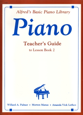 Alfred Basic Piano Teachers Guide To Lesson Book 2 Sheet Music Songbook
