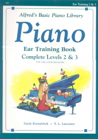 Alfred Basic Piano Ear Training Bk Complet Lvl 2-3 Sheet Music Songbook