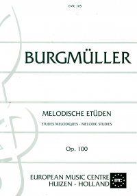 Burgmuller Studies Op100 (melodic ) Piano Sheet Music Songbook