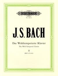 Bach Well Tempered Clavier Bk2 Keller Urtext Piano Sheet Music Songbook