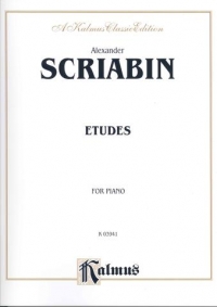 Scriabin Etudes Piano Sheet Music Songbook