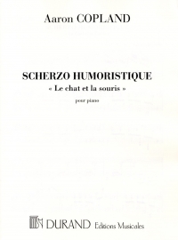 Copland Scherzo Humoristique (cat/mouse)pf Solo Sheet Music Songbook