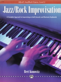 Alfred Basic Piano Jazz/rock Improvisation Level 2 Sheet Music Songbook