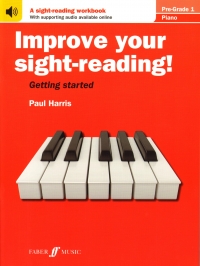 Improve Your Sight Reading Piano  Pre-grade 1 Ab Sheet Music Songbook