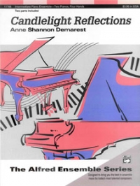 Demarest Candlelight Reflections 2pno/4hnd Sheet Music Songbook