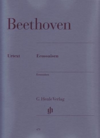 Beethoven Ecossaises Wo83 & Wo86 Piano Sheet Music Songbook