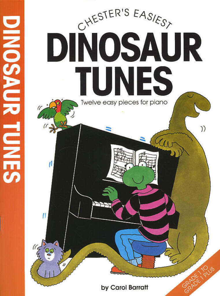 Chester Easiest Dinosaur Tunes Piano Sheet Music Songbook
