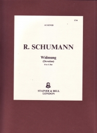 Schumann Devotion (widmung) Ab Piano Sheet Music Songbook