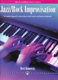 Alfred Basic Piano Jazz/rock Improvisation Level 4 Sheet Music Songbook