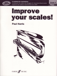 Improve Your Scales Piano Grade 4 Harris Sheet Music Songbook