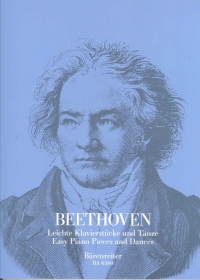 Beethoven Easy Piano Pieces & Dances Sheet Music Songbook