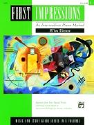 First Impressions Vol 2 Dietzer Sheet Music Songbook