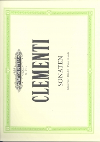 Clementi Sonatas (4) Original Piano Duet Sheet Music Songbook