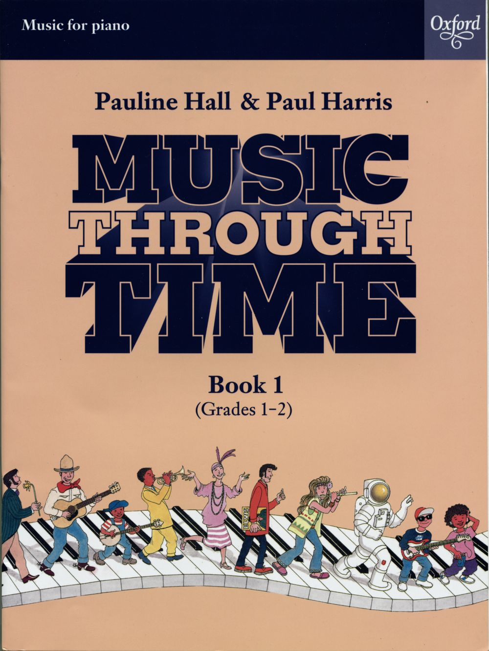 Music Through Time Book 1 Piano Harris/hall Gr1-2 Sheet Music Songbook