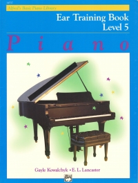 Alfred Basic Piano Ear Training Book Level 5 Sheet Music Songbook