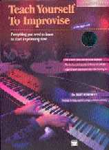 Teach Yourself To Improvise Konowitz Bk & Cd Piano Sheet Music Songbook