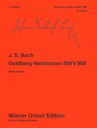 Bach Goldberg Variations Bwv988 Piano Sheet Music Songbook