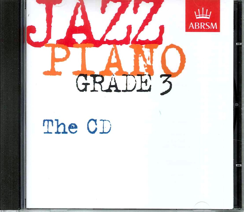 Jazz Piano Pieces Grade 3 Cd Only Abrsm Sheet Music Songbook