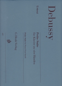 Debussy Petite Suite Piano Duet Sheet Music Songbook