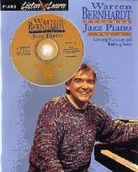 Warren Bernhardt Teaches Jazz Piano Vol 2 Book/cd Sheet Music Songbook
