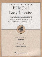Billy Joel Easy Classics Keveren Piano Sheet Music Songbook