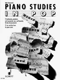 Schoenmehl Piano Studies In Pop Sheet Music Songbook