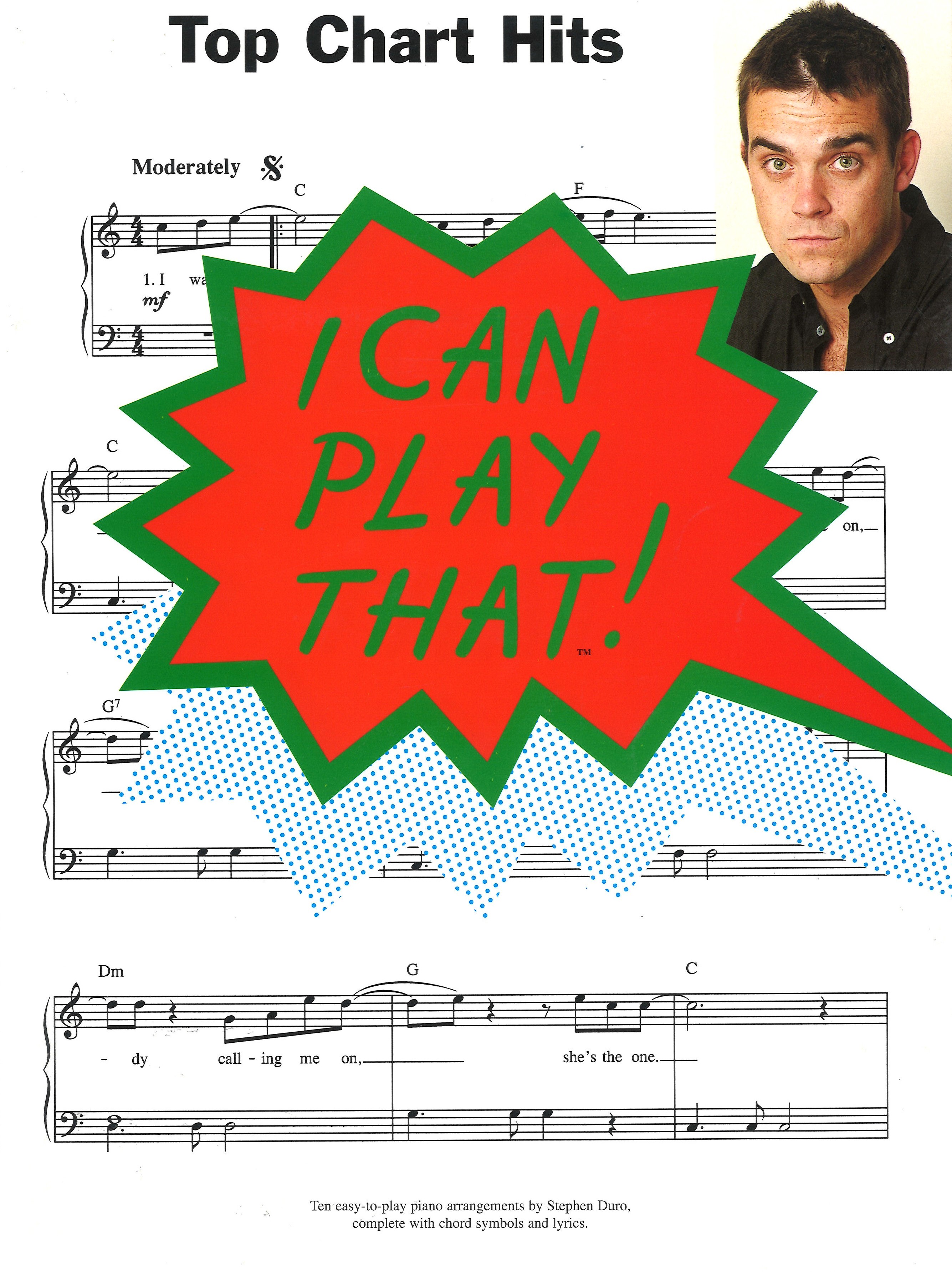 I Can Play That Top Chart Hits Piano Sheet Music Songbook