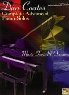 Dan Coates Complete Advanced Piano Solos Sheet Music Songbook