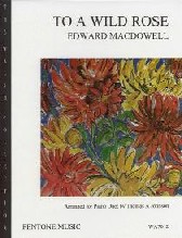 Macdowell To A Wild Rose Johnson Piano Duet Sheet Music Songbook