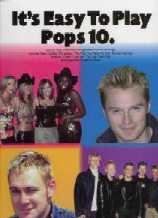 Its Easy To Play Pops 10 Piano Sheet Music Songbook