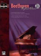 Basix Beethoven Keyboard Classics Book & Cd Piano Sheet Music Songbook