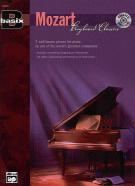 Basix Mozart Keyboard Classics Book & Cd Piano Sheet Music Songbook
