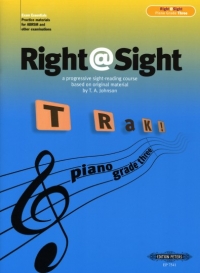 Right @ Sight Piano Grade 3 Johnson/evans Sheet Music Songbook